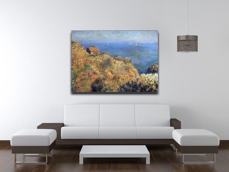 Fishermans lodge at Varengeville by Monet Canvas Print & Poster - Canvas Art Rocks - 4
