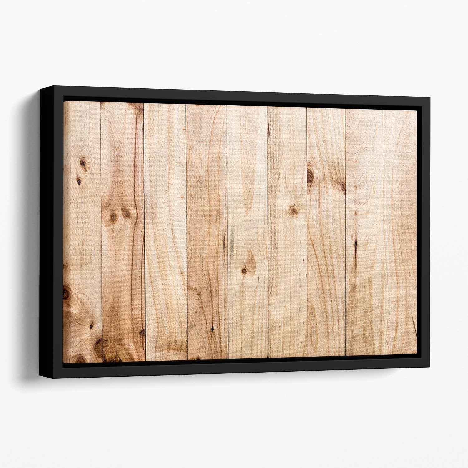 Floor surface Floating Framed Canvas - Canvas Art Rocks - 1