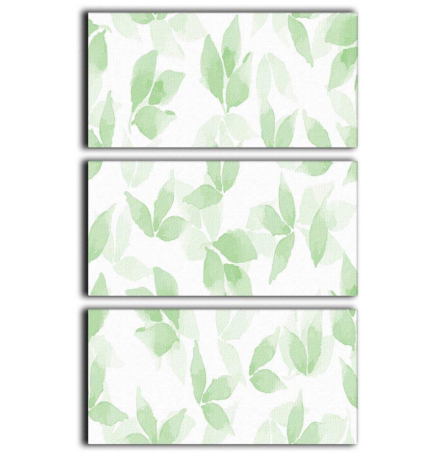 Floral background 3 Split Panel Canvas Print - Canvas Art Rocks - 1