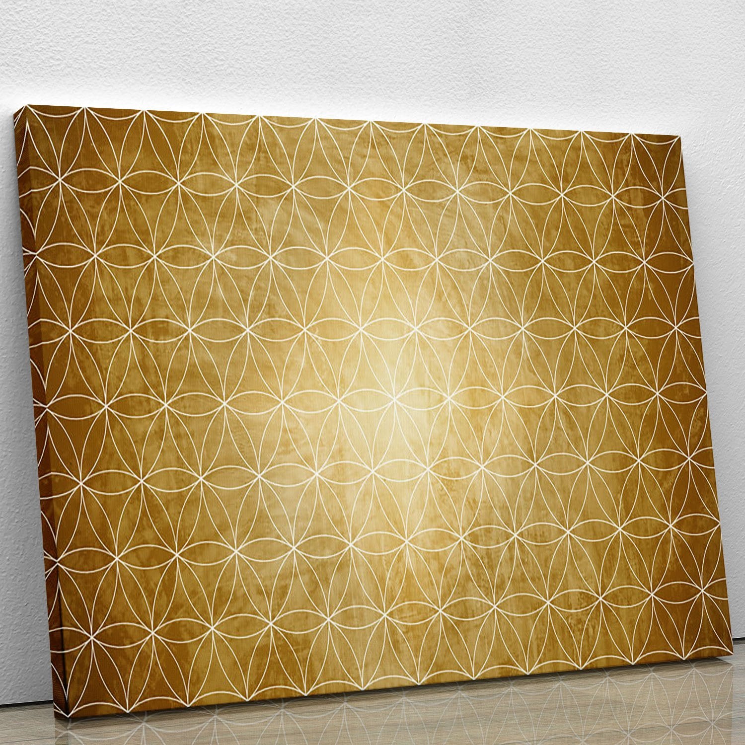 Flower Geometry Canvas Print or Poster