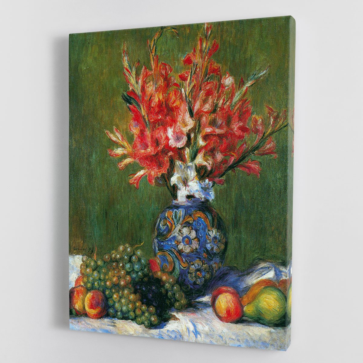 Flowers and Fruit by Renoir Canvas Print or Poster