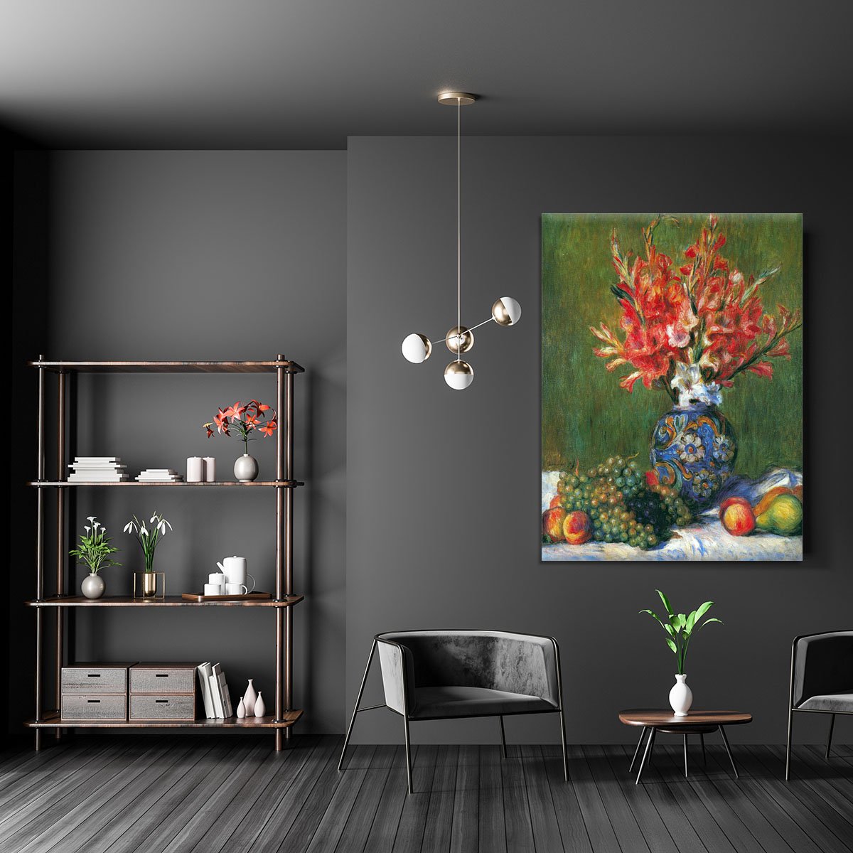 Flowers and Fruit by Renoir Canvas Print or Poster