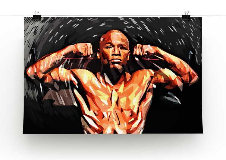 Floyd Mayweather Print - Canvas Art Rocks - 2