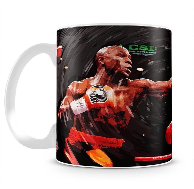 Floyd Mayweather Knockout Mug - Canvas Art Rocks - 2