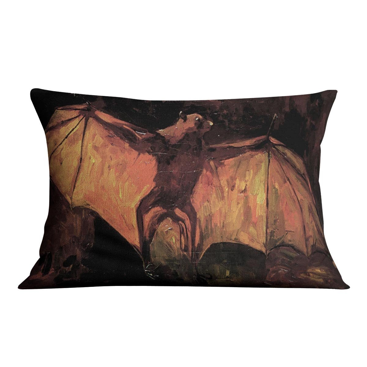 Flying Fox by Van Gogh Throw Pillow