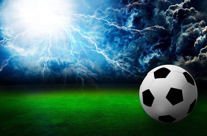 Football field soccer stadium Wall Mural Wallpaper