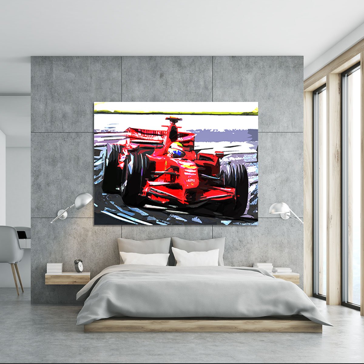 Formula One Racing Car Canvas Print or Poster