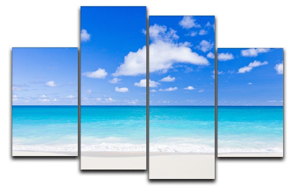 Foul Bay Barbados 4 Split Panel Canvas - Canvas Art Rocks - 1