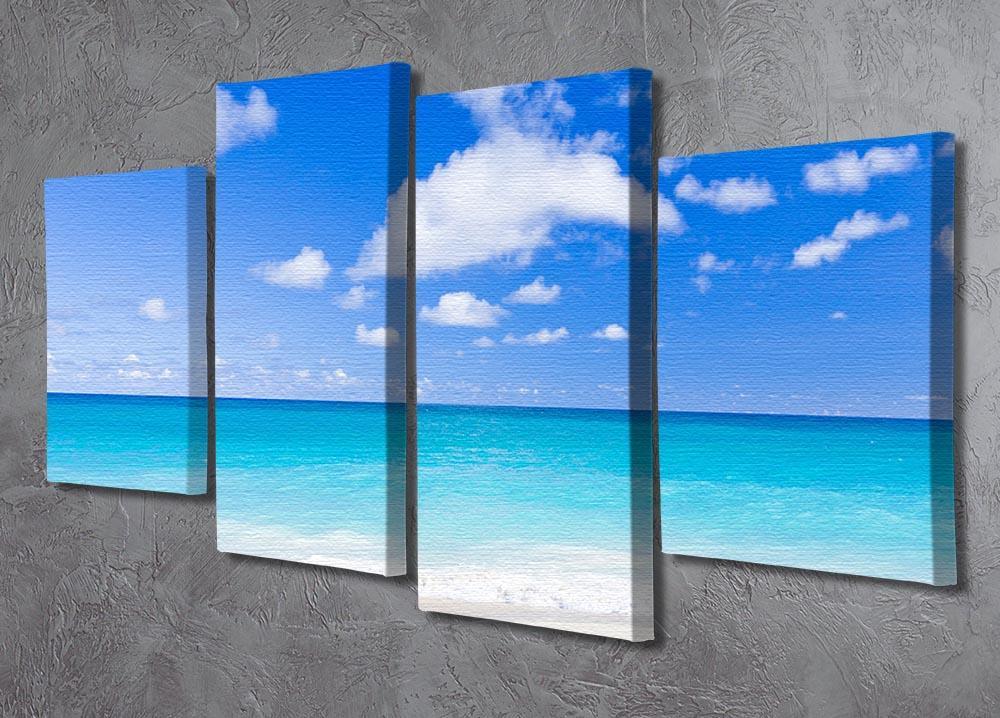Foul Bay Barbados 4 Split Panel Canvas - Canvas Art Rocks - 2