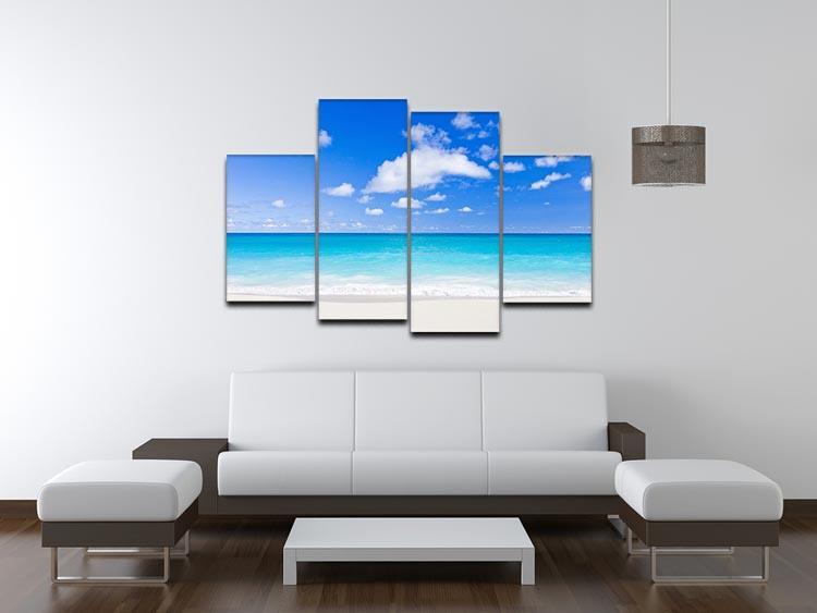 Foul Bay Barbados 4 Split Panel Canvas - Canvas Art Rocks - 3
