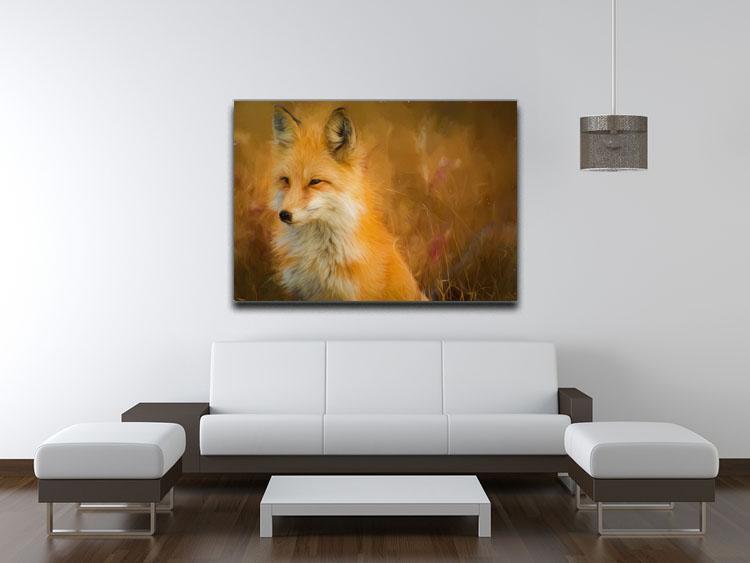 Fox Painting Canvas Print or Poster - Canvas Art Rocks - 4