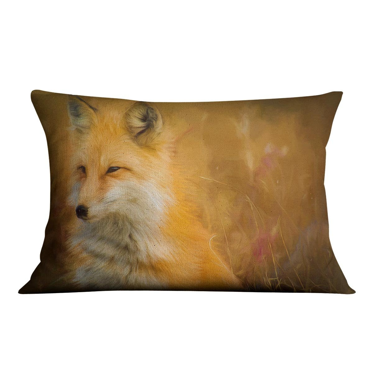 Fox Painting Cushion