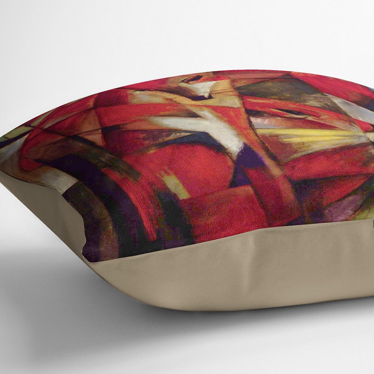 Foxes by Franz Marc Throw Pillow