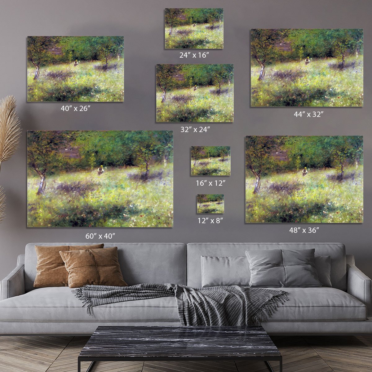 Frahling in Chatou by Renoir Canvas Print or Poster