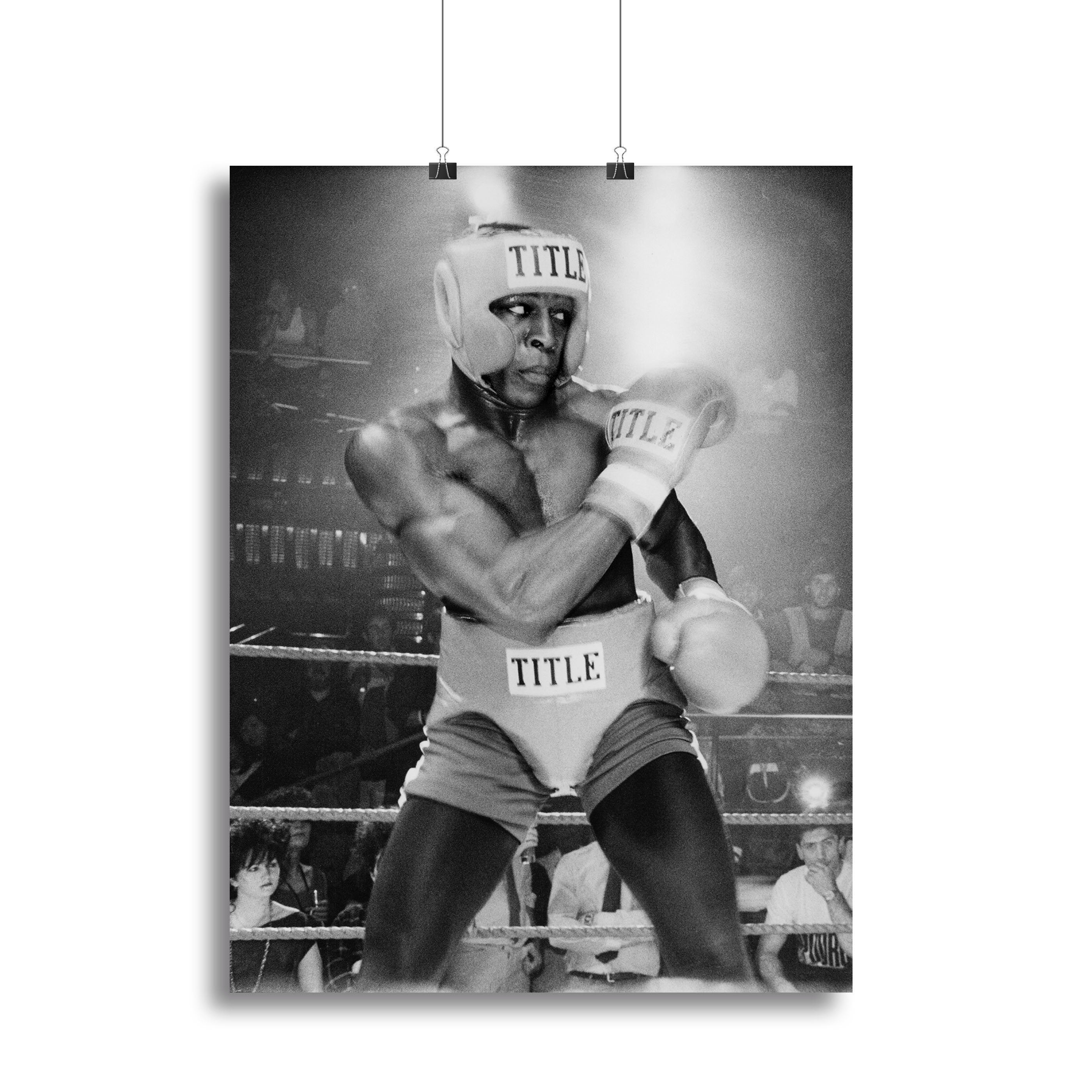 Frank Bruno in 1984 Canvas Print or Poster
