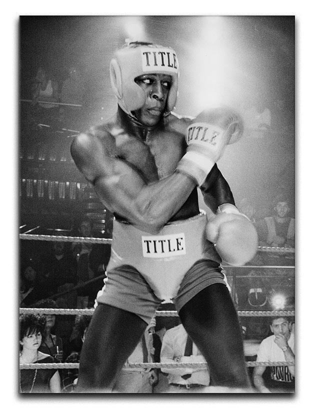 Frank Bruno in 1984 Canvas Print or Poster  - Canvas Art Rocks - 1