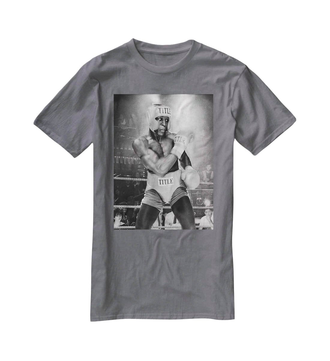 Frank Bruno in 1984 T-Shirt - Canvas Art Rocks - 3