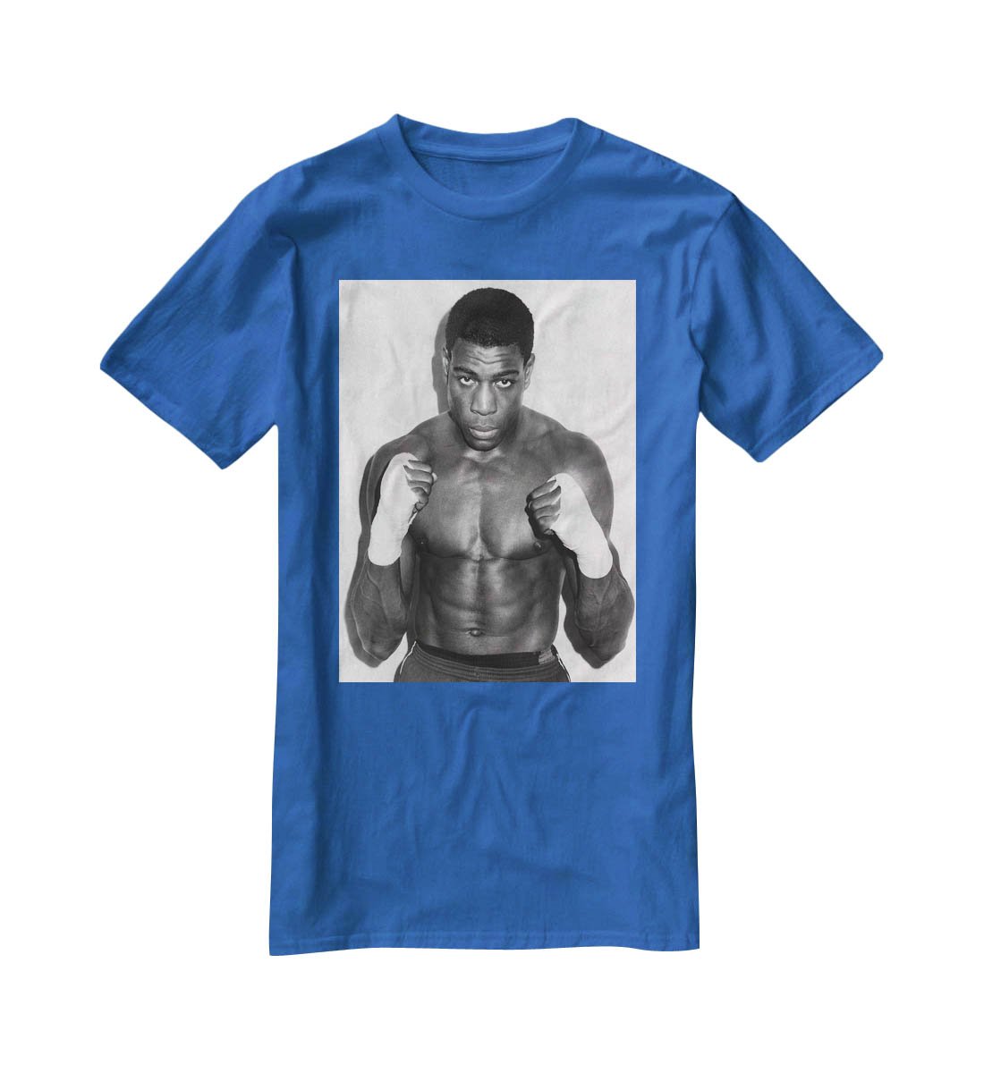 Frank Bruno in 1986 T-Shirt - Canvas Art Rocks - 2