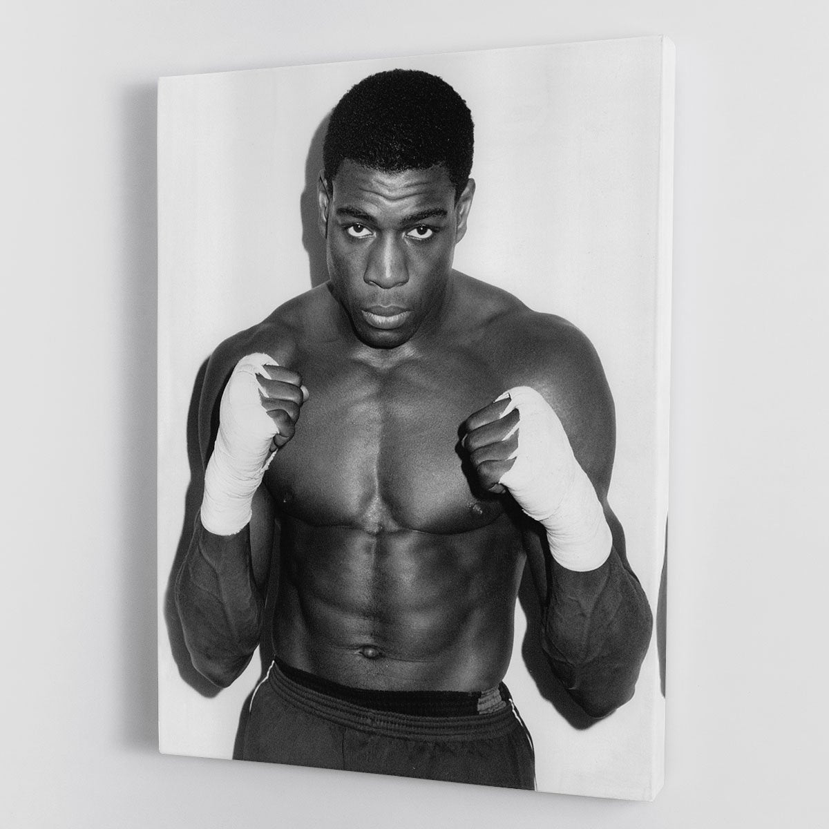 Frank Bruno in 1986 Canvas Print or Poster