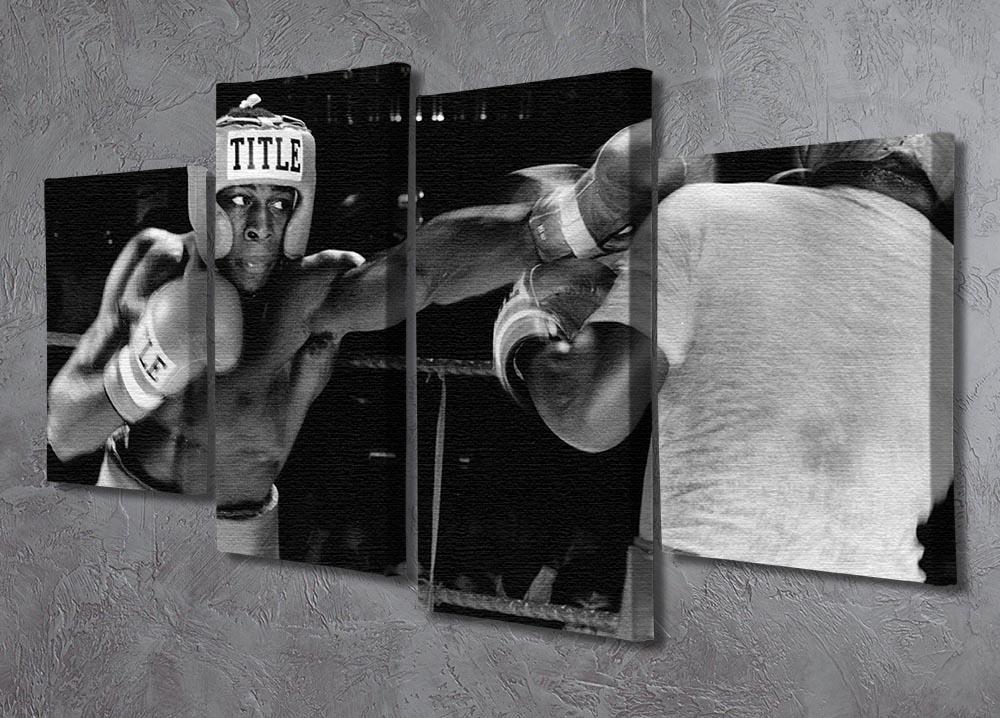 Frank Bruno sparring 4 Split Panel Canvas - Canvas Art Rocks - 2