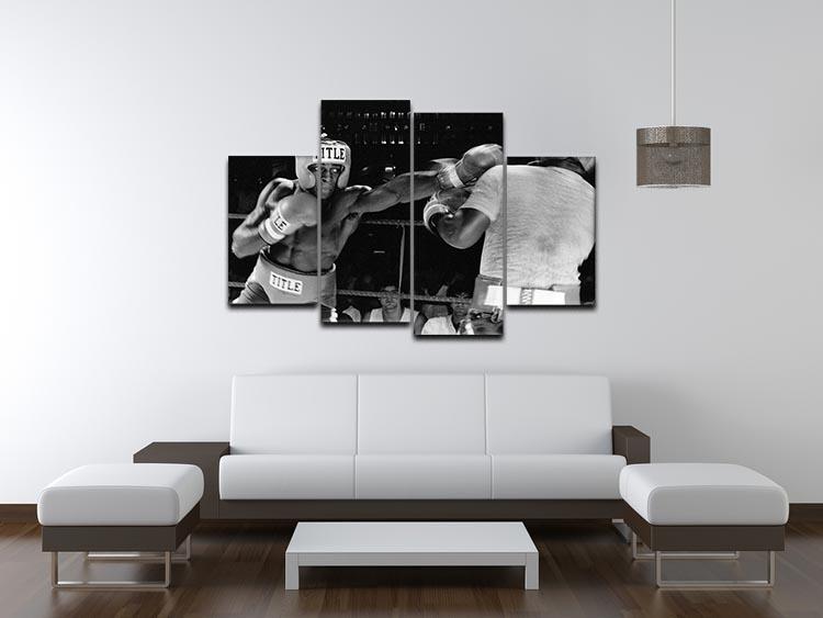 Frank Bruno sparring 4 Split Panel Canvas - Canvas Art Rocks - 3