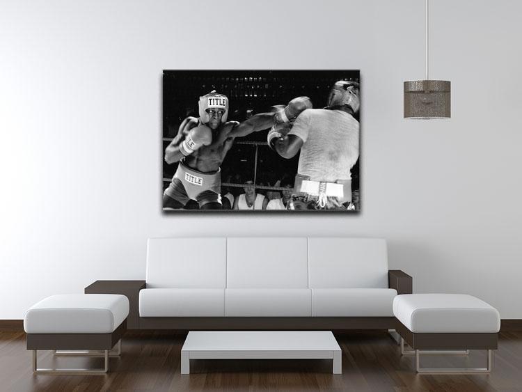 Frank Bruno sparring Canvas Print or Poster - Canvas Art Rocks - 4