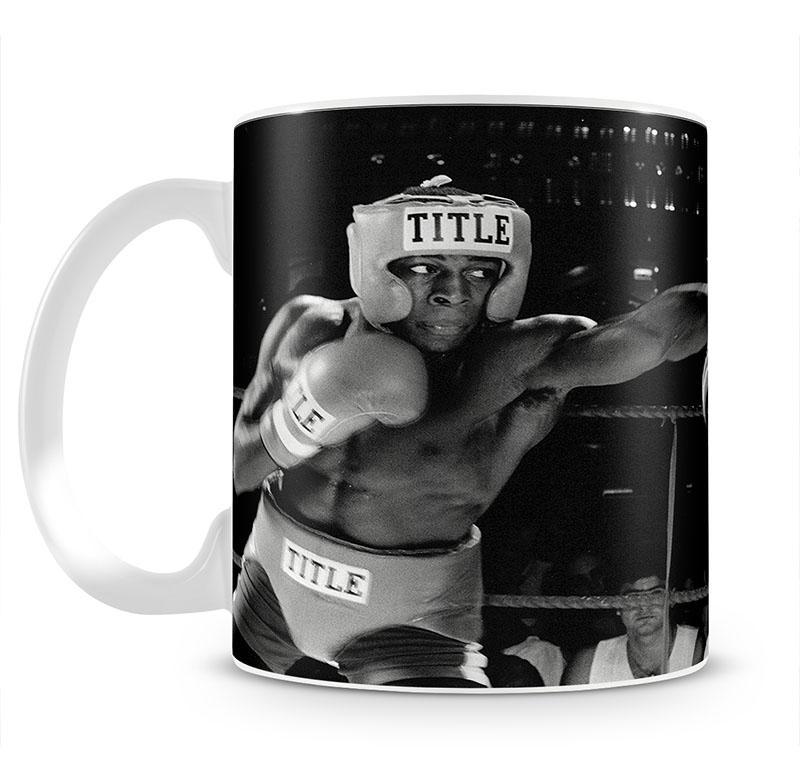 Frank Bruno sparring Mug - Canvas Art Rocks - 2