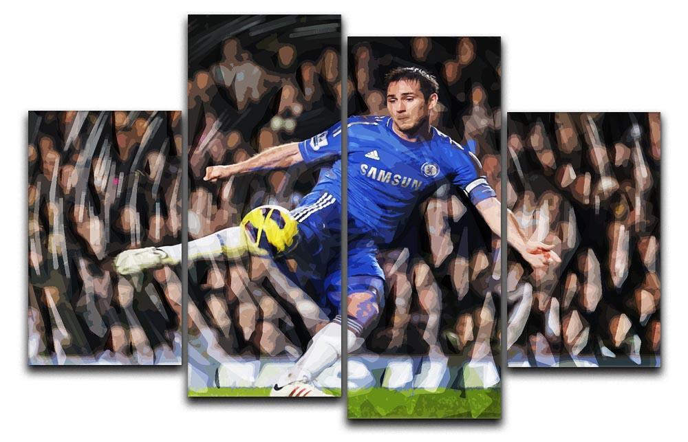 Frank Lampard 4 Split Panel Canvas  - Canvas Art Rocks - 1