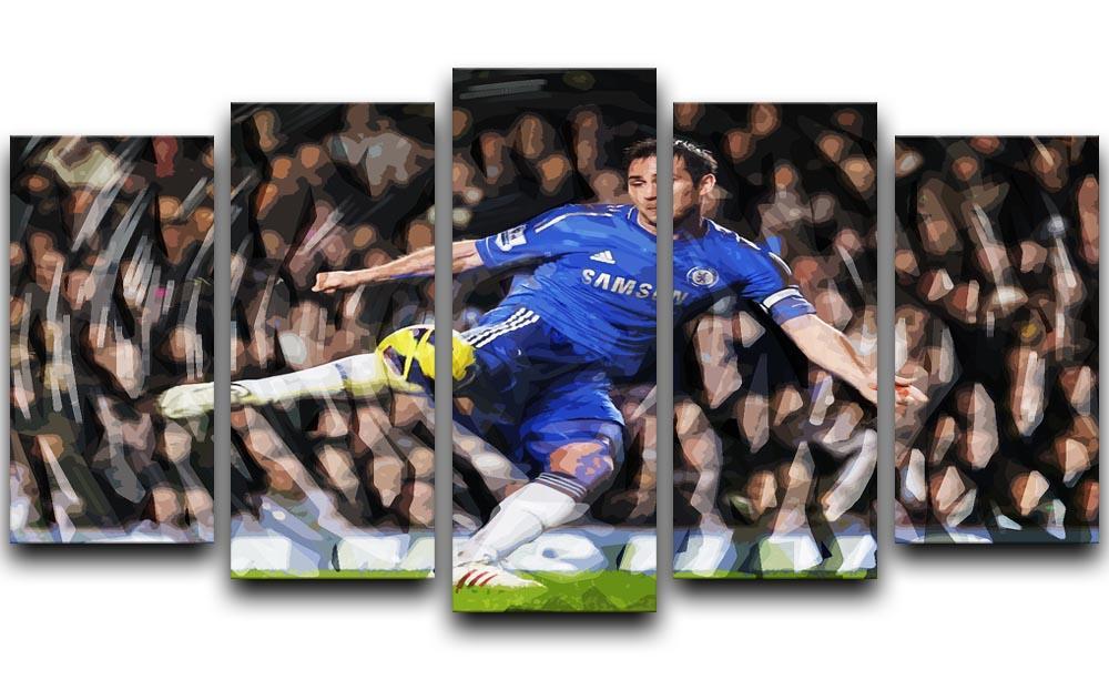 Frank Lampard 5 Split Panel Canvas  - Canvas Art Rocks - 1