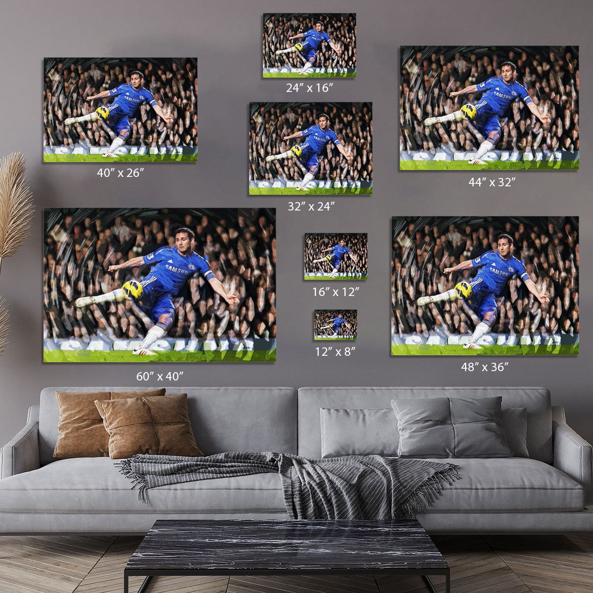 Frank Lampard Canvas Print or Poster