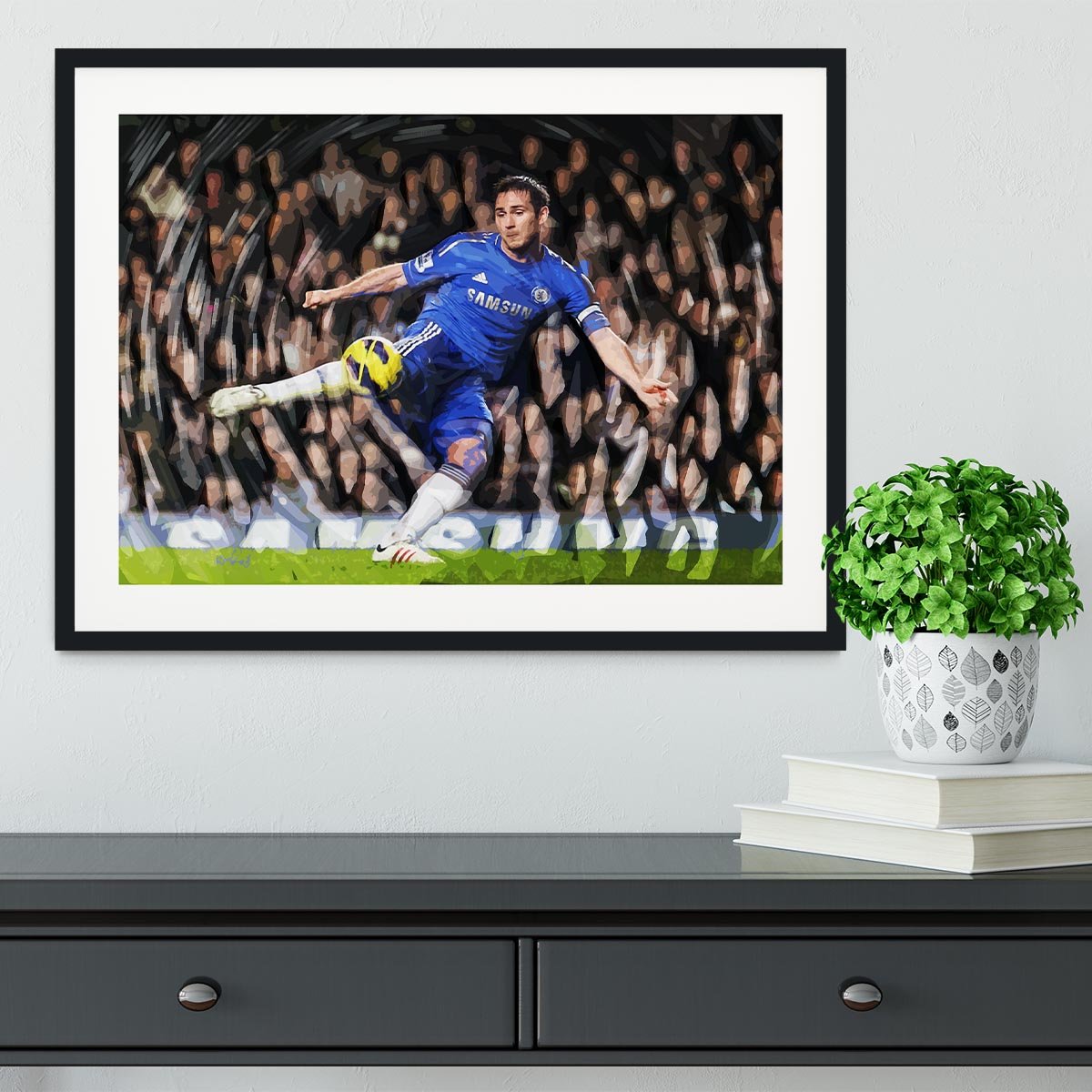 Frank Lampard Framed Print - Canvas Art Rocks - 1