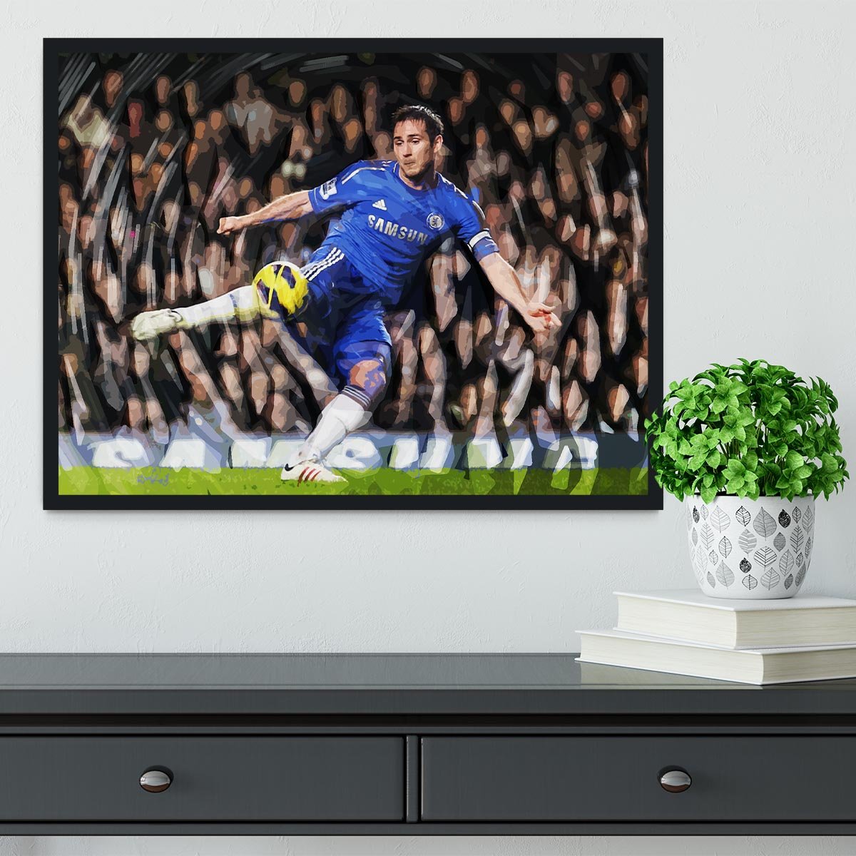 Frank Lampard Framed Print - Canvas Art Rocks - 2