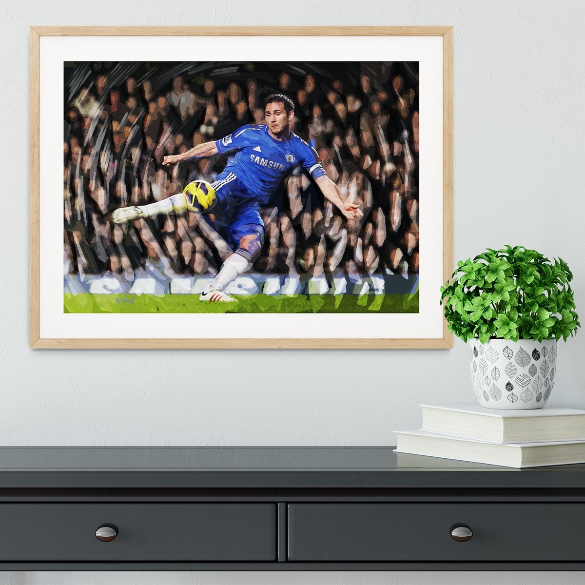 Frank Lampard Framed Print - Canvas Art Rocks - 3