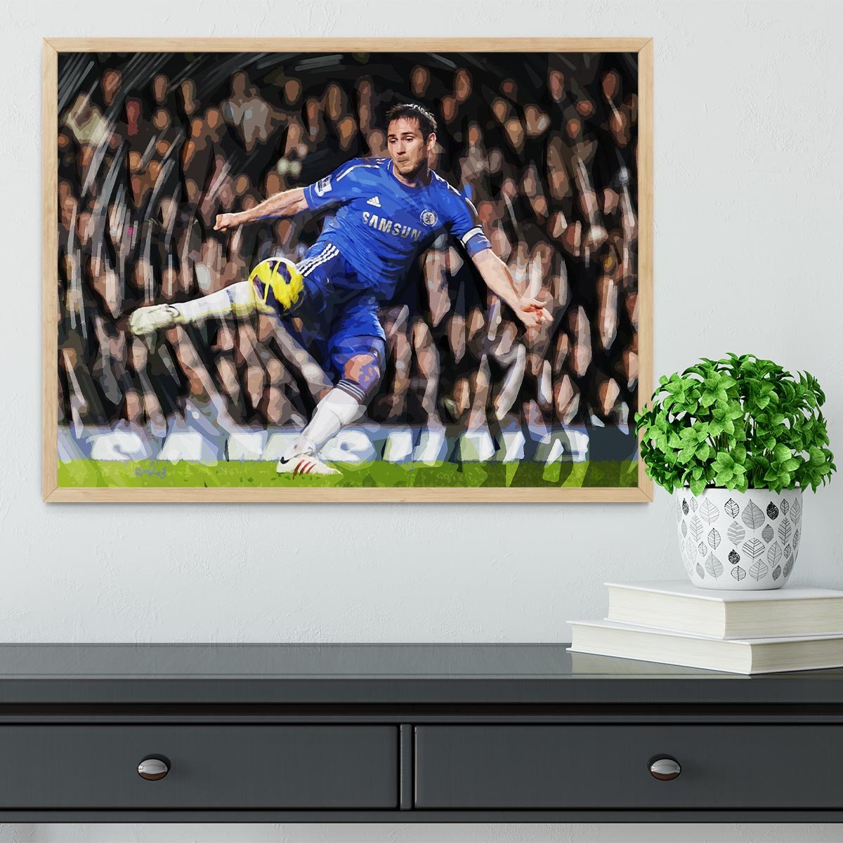 Frank Lampard Framed Print - Canvas Art Rocks - 4