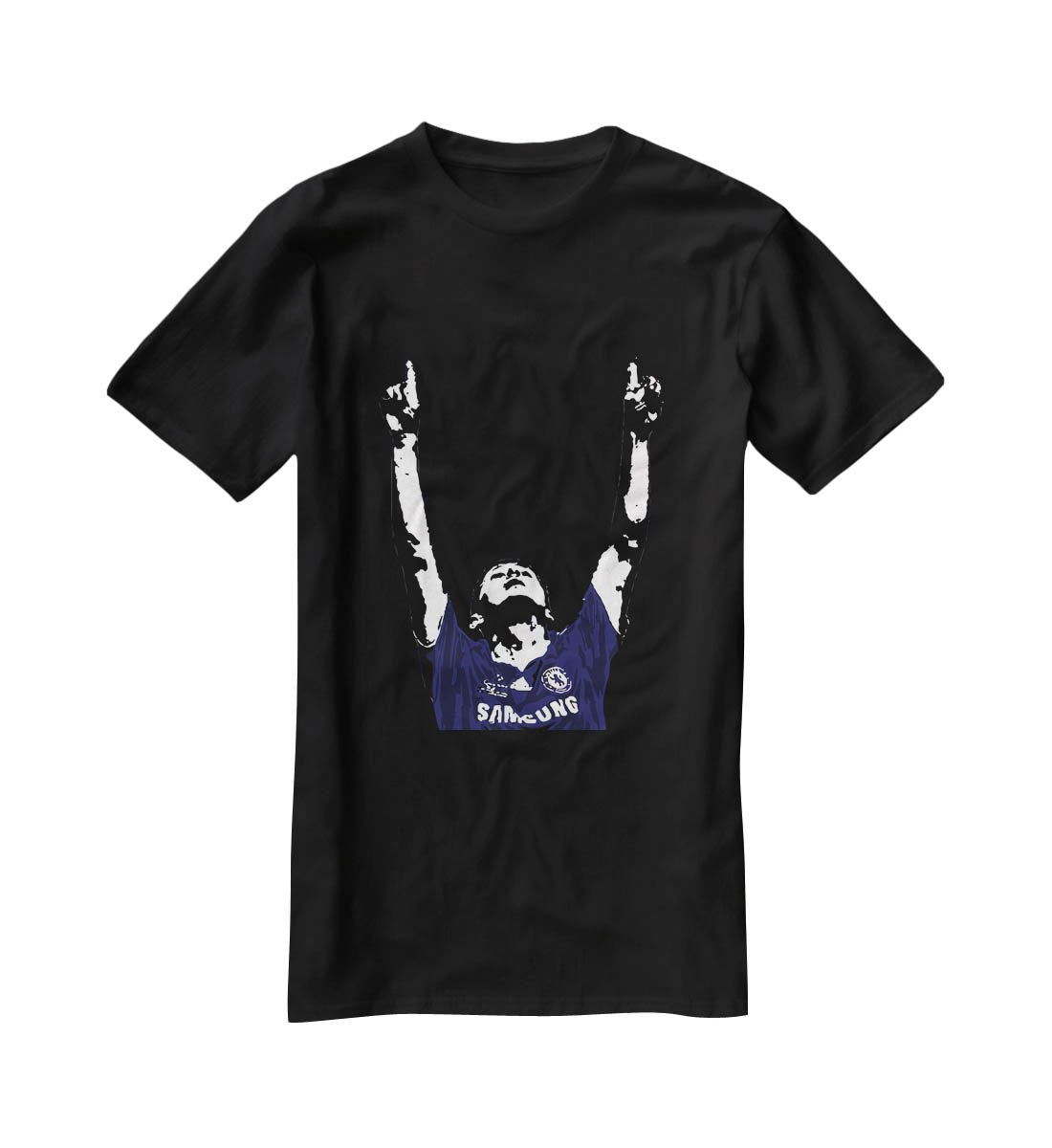 Frank Lampard Pop Art T-Shirt - Canvas Art Rocks - 1