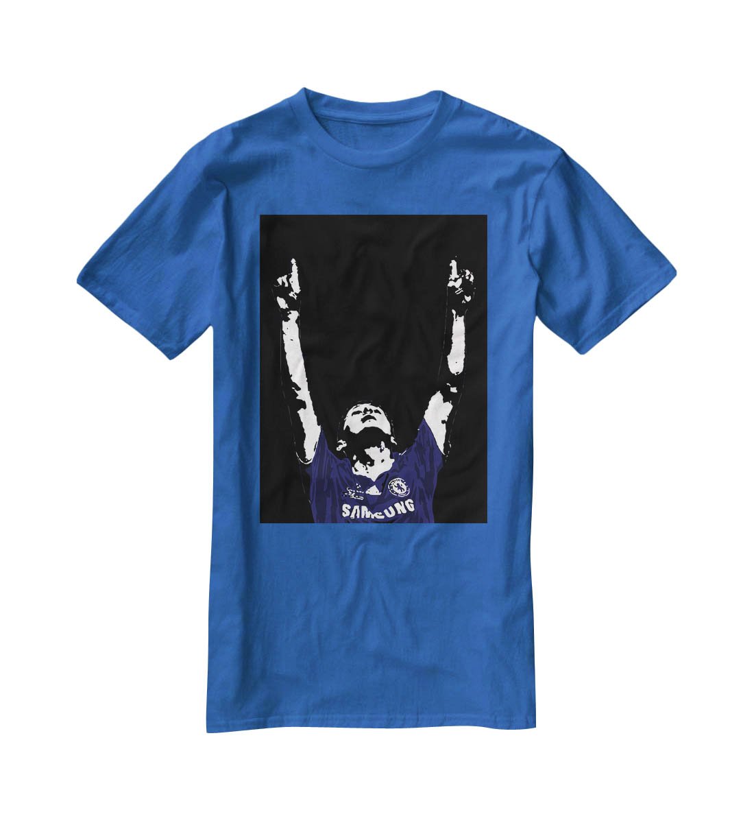 Frank Lampard Pop Art T-Shirt - Canvas Art Rocks - 2