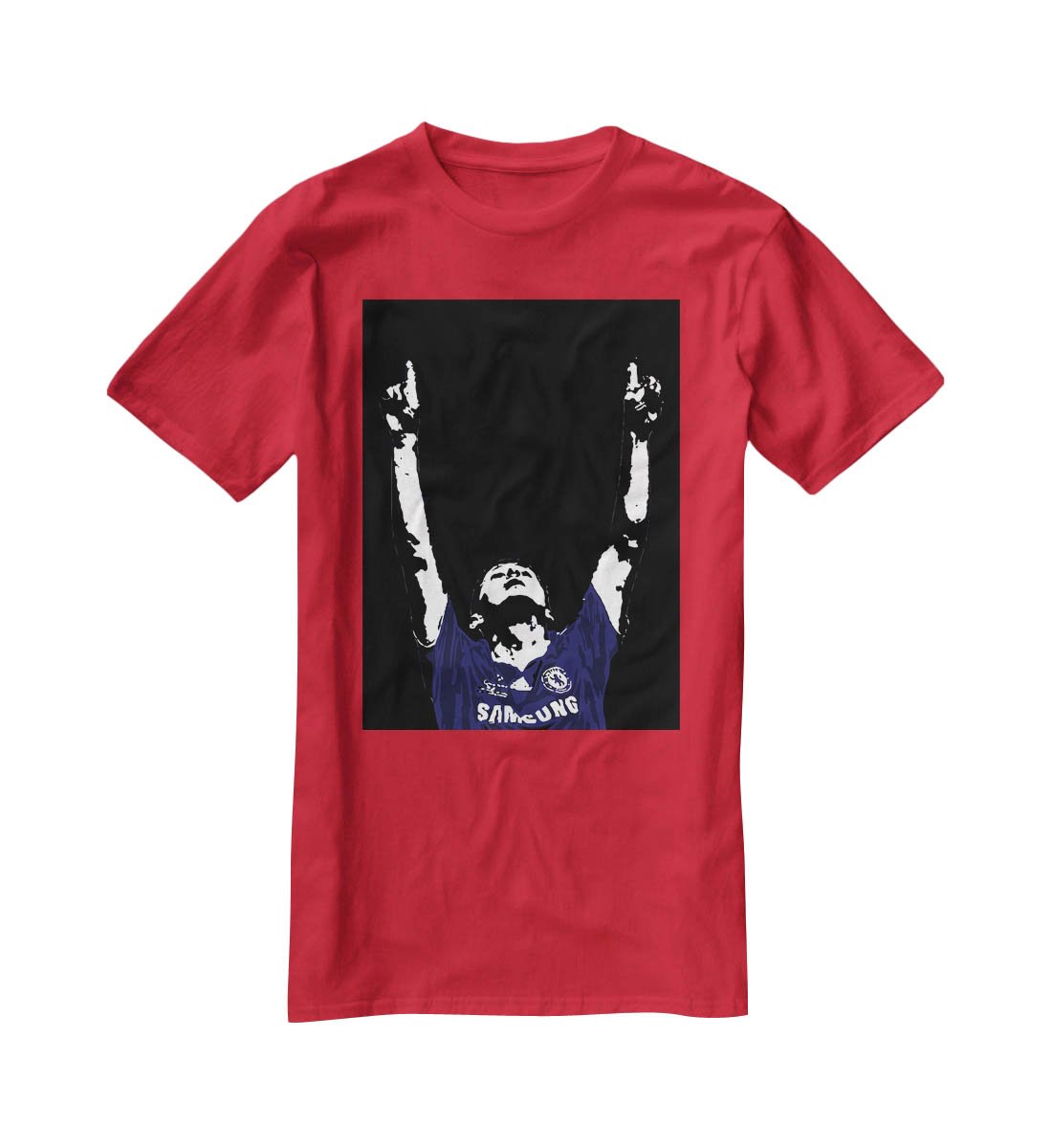 Frank Lampard Pop Art T-Shirt - Canvas Art Rocks - 4