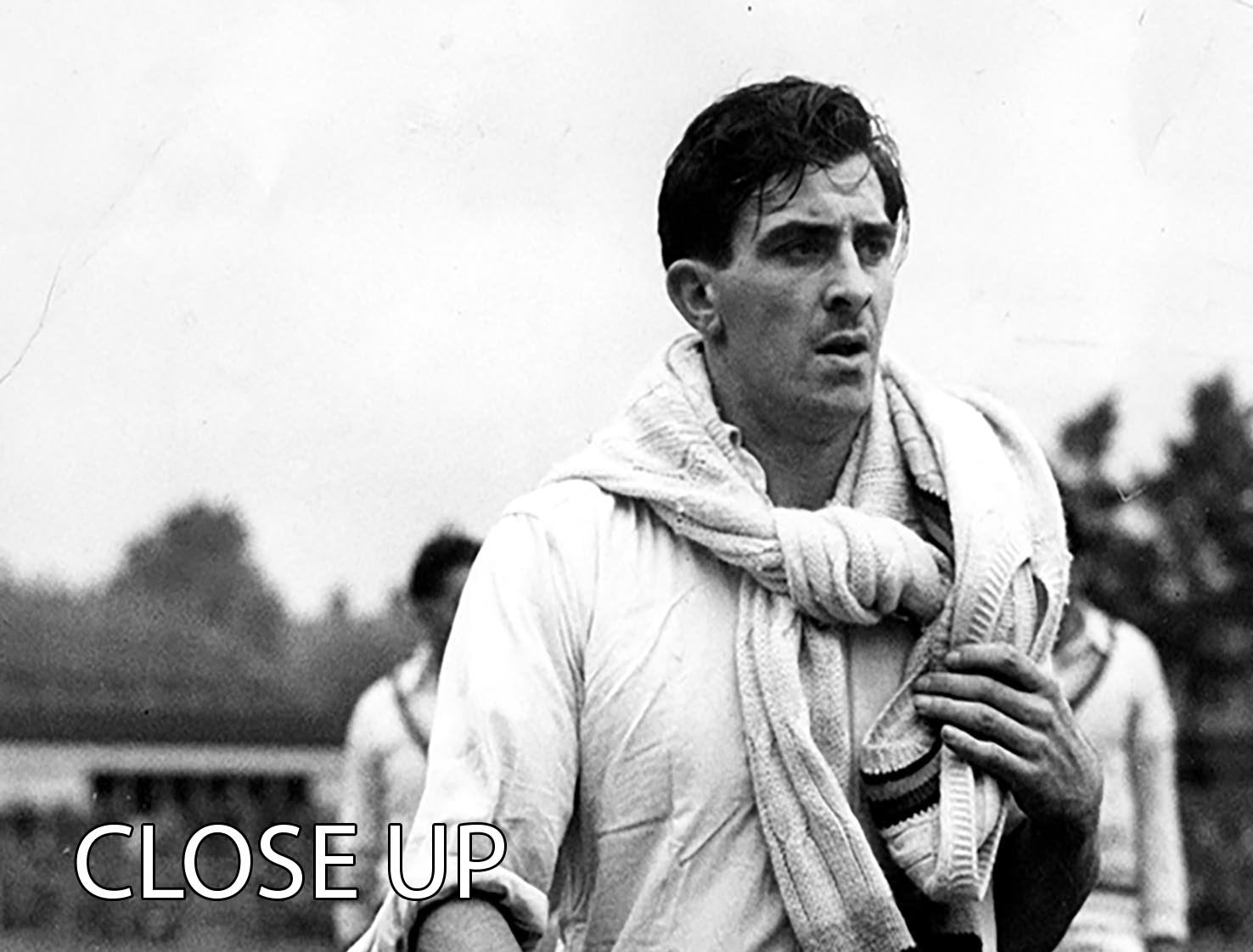 Fred Trueman 1954 3 Split Panel Canvas Print - Canvas Art Rocks - 3
