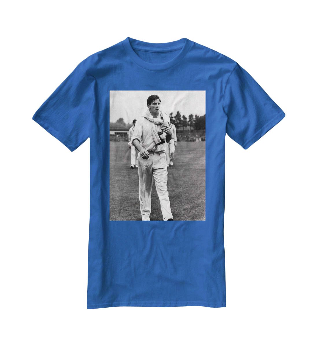 Fred Trueman 1954 T-Shirt - Canvas Art Rocks - 2