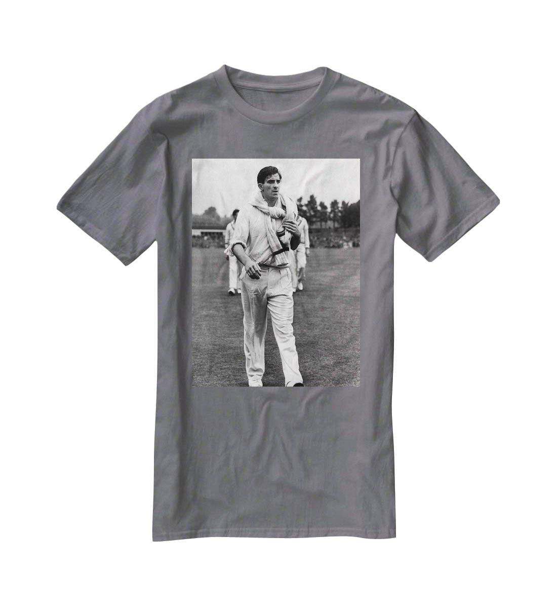 Fred Trueman 1954 T-Shirt - Canvas Art Rocks - 3