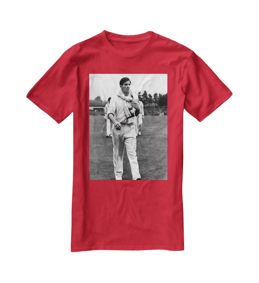 Fred Trueman 1954 T-Shirt - Canvas Art Rocks - 4