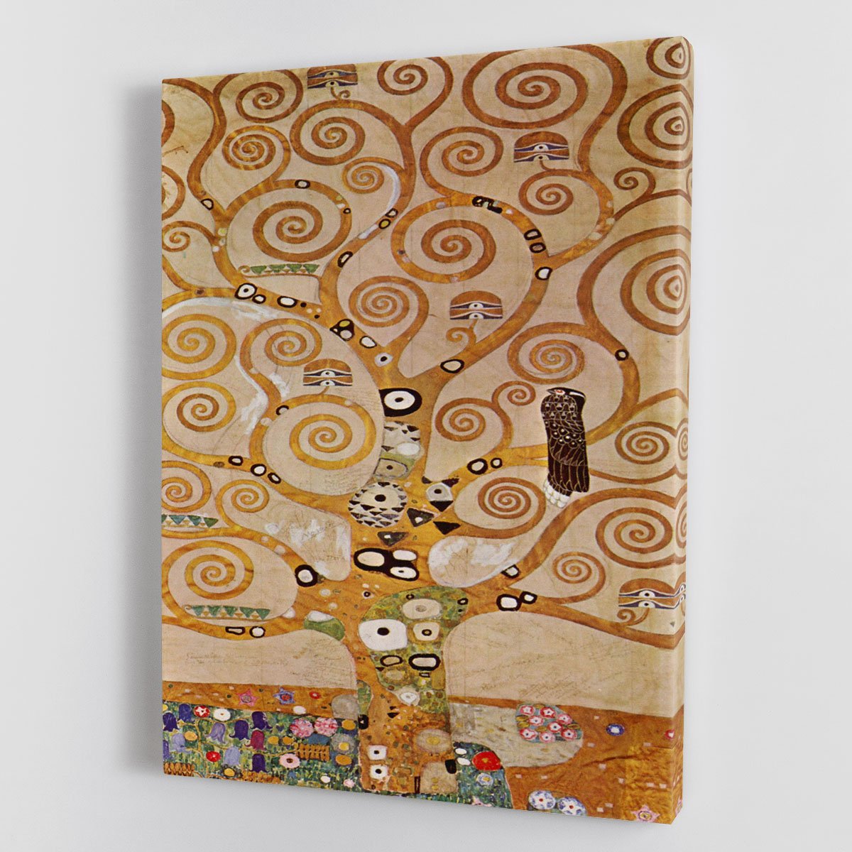 Frieze II by Klimt Canvas Print or Poster