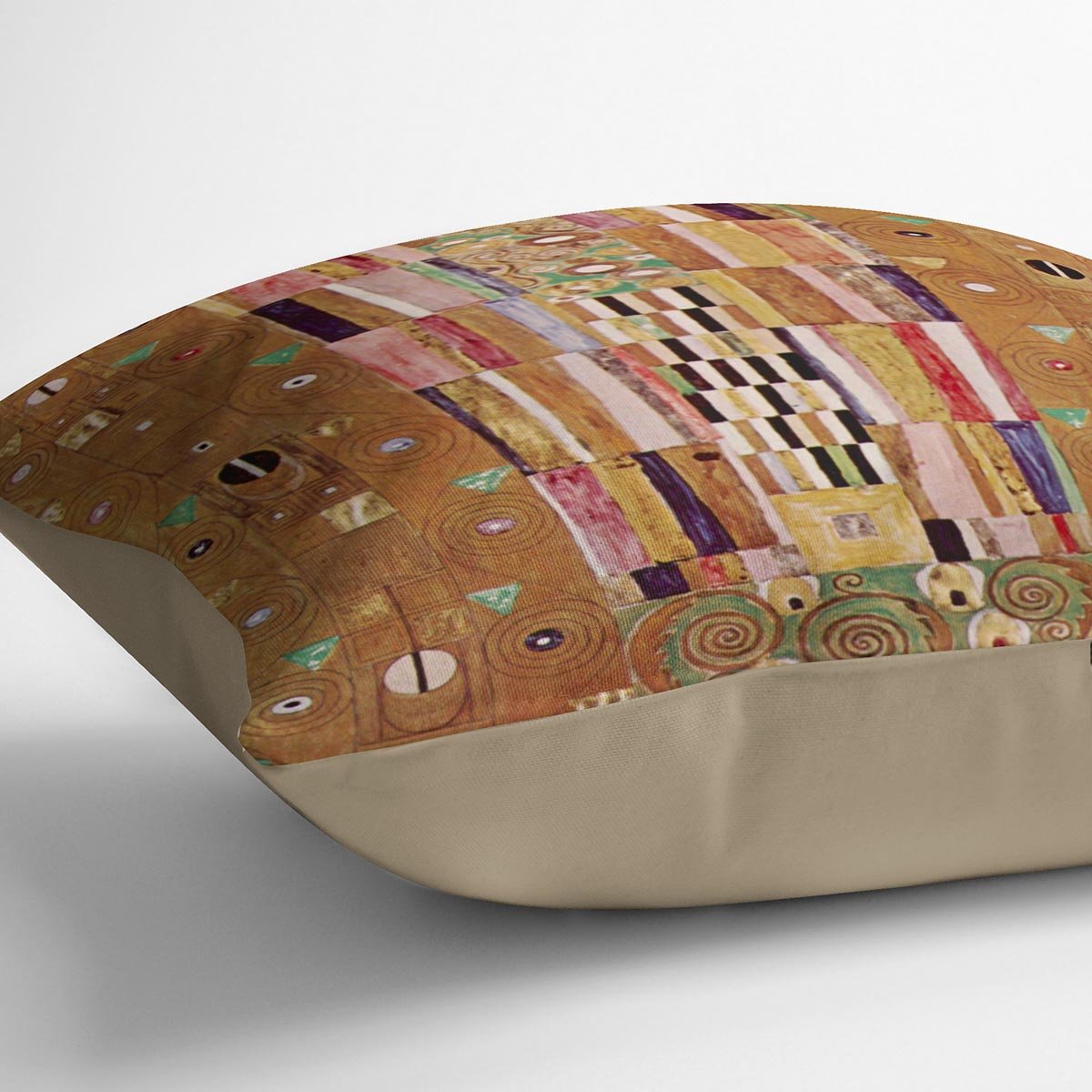 Frieze by Klimt Throw Pillow