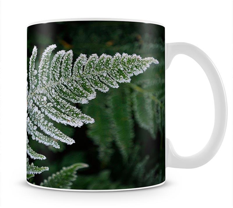 Frosty Fern Mug - Canvas Art Rocks - 1