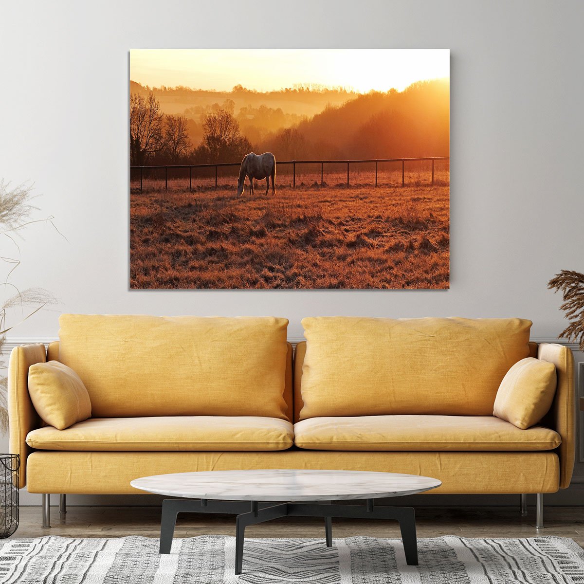 Frosty Morning Canvas Print or Poster