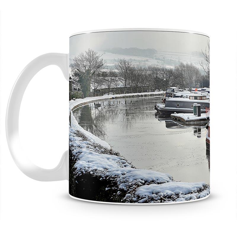 Frozen Canal Mug - Canvas Art Rocks - 1