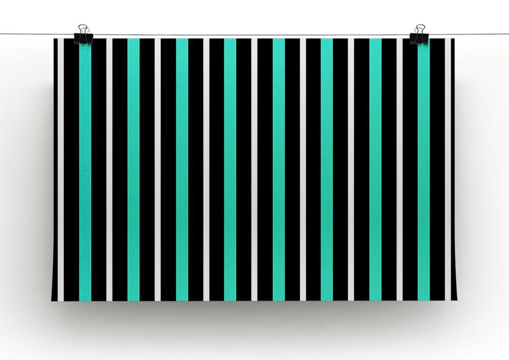 Funky Stripes FS1 Canvas Print or Poster - Canvas Art Rocks - 2