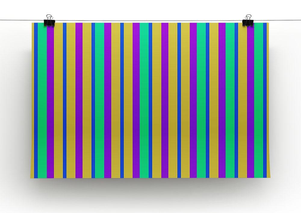 Funky Stripes Multi 2 Canvas Print or Poster - Canvas Art Rocks - 2