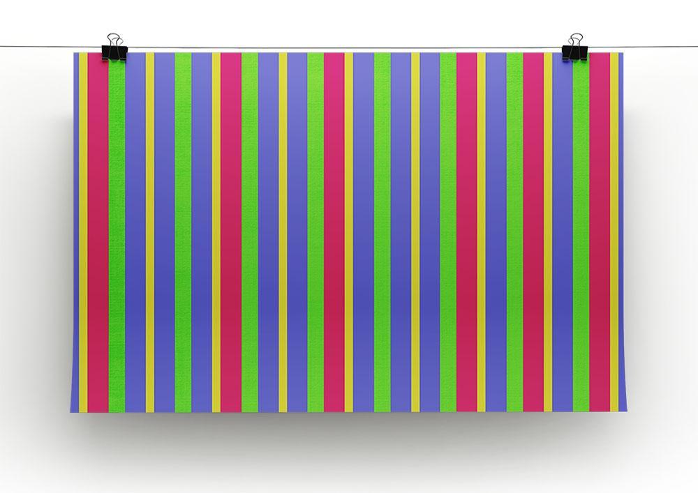 Funky Stripes Multi Canvas Print or Poster - Canvas Art Rocks - 2