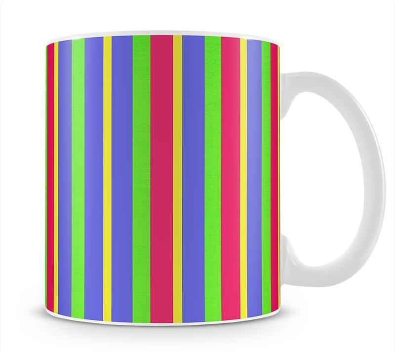 Funky Stripes Multi Mug - Canvas Art Rocks - 1